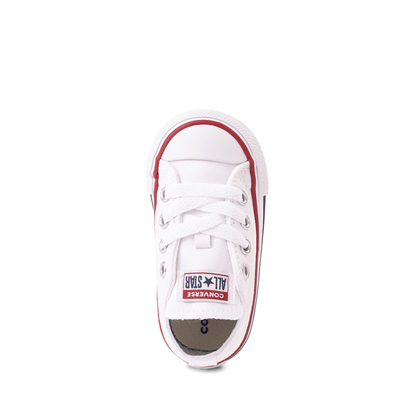 alternate view Converse Chuck Taylor All Star Lo Sneaker - Baby / Toddler - WhiteALT2