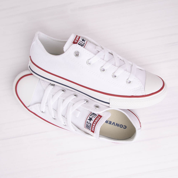 alternate view Converse Chuck Taylor All Star Lo Sneaker - Little Kid - WhiteTHERO