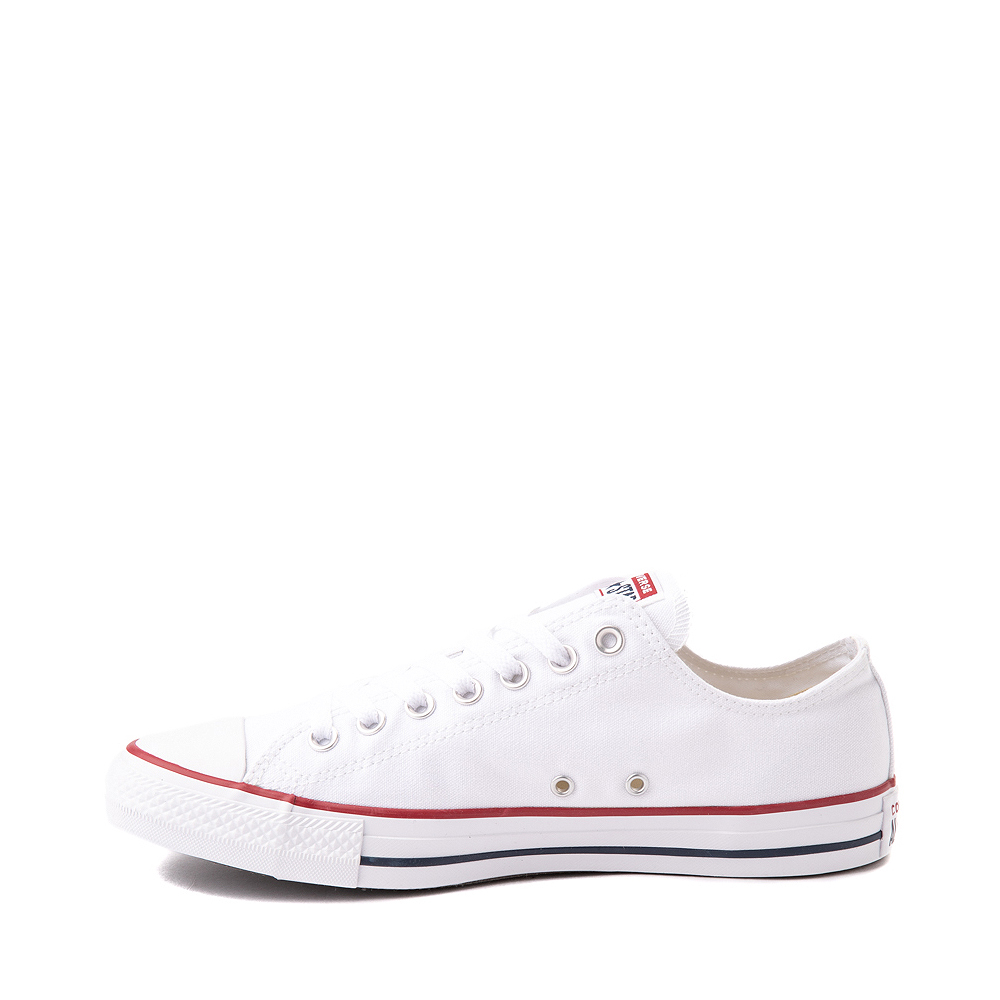 white converse style shoes