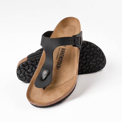 Womens Birkenstock Gizeh Sandal - Black