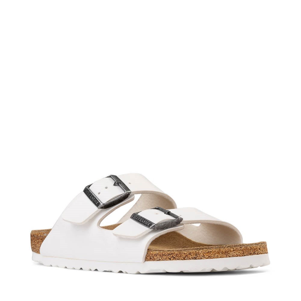 white sandals birkenstock