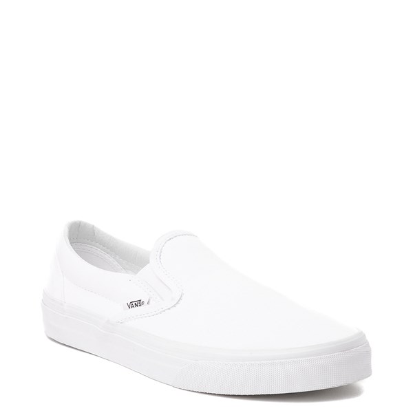 White Vans Slip On Skate Shoe | Journeys