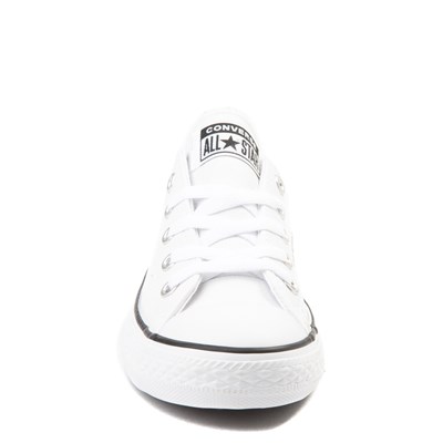 all white leather converse kids