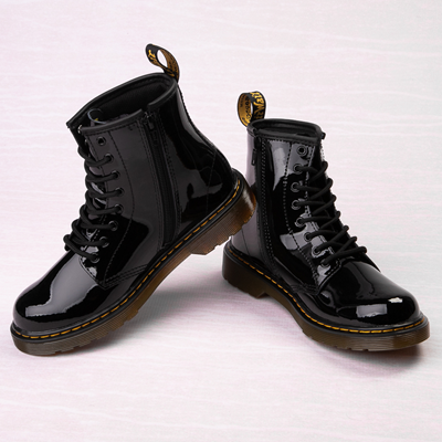 Dr Martens Zavala Patent Lamper Boot Black