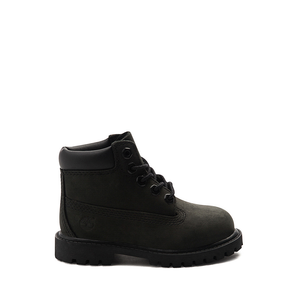 black leather timberland boots