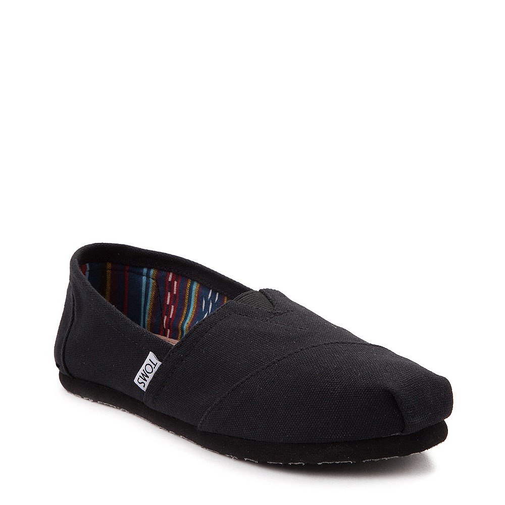 Womens TOMS Classic Slip On Casual Shoe 