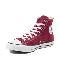 Burgundy high cheap top converse