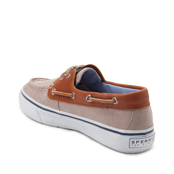 alternate view Mens Sperry Top-Sider Bahama Boat Shoe - Tan / ChambrayALT1