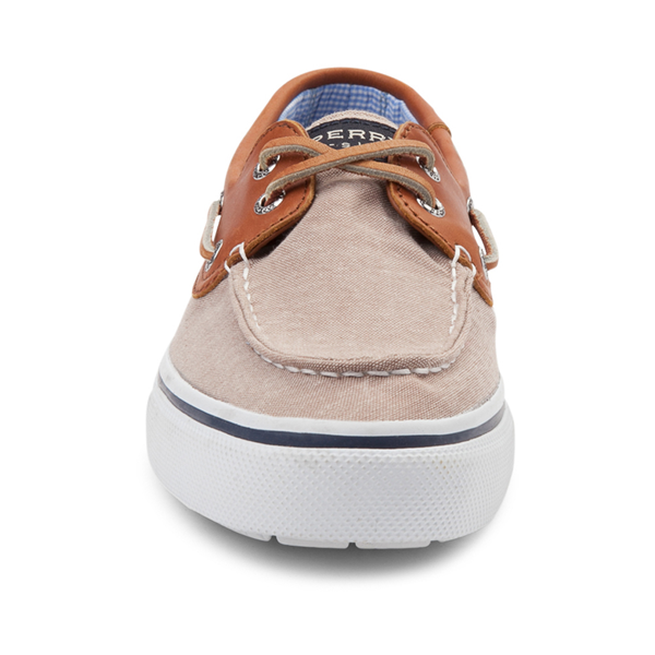 alternate view Mens Sperry Top-Sider Bahama Boat Shoe - Tan / ChambrayALT4