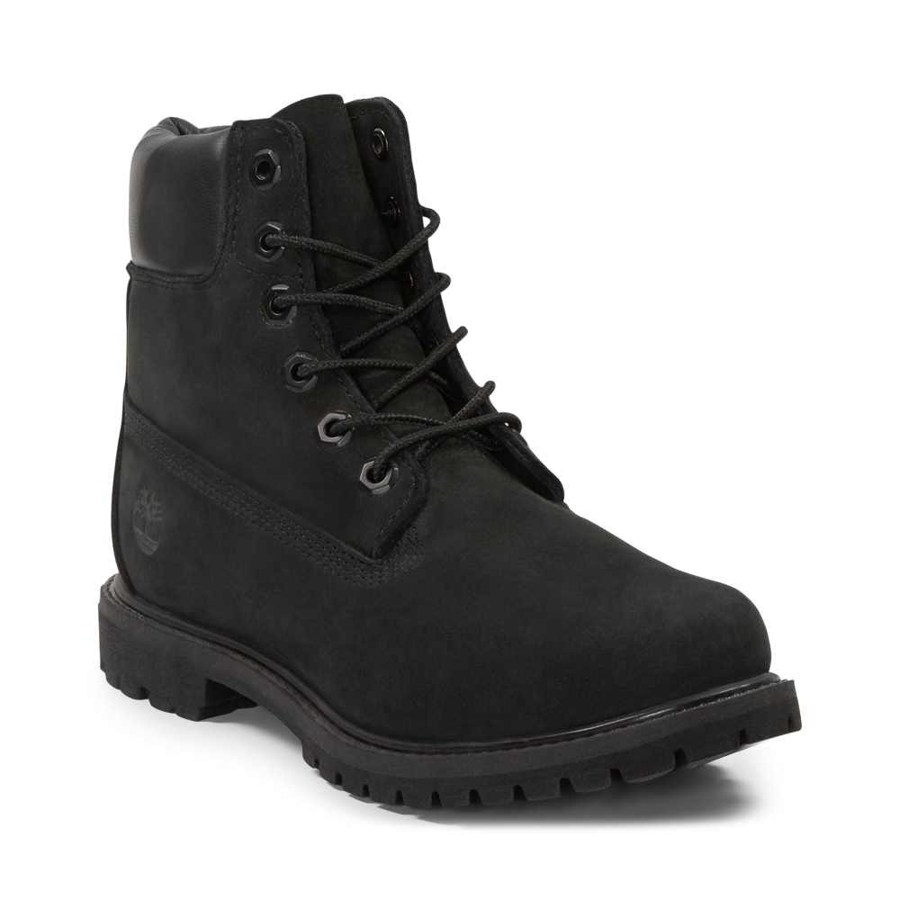 timberland suede boots black