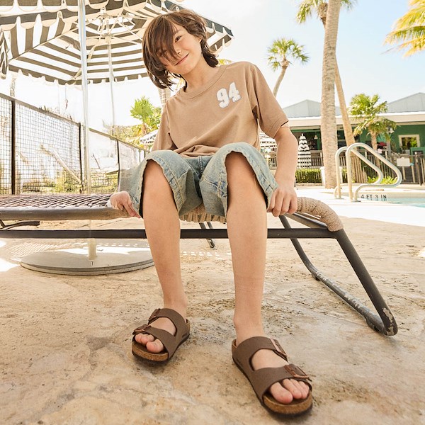 Birkenstock Arizona Sandal - Little Kid - Mocha