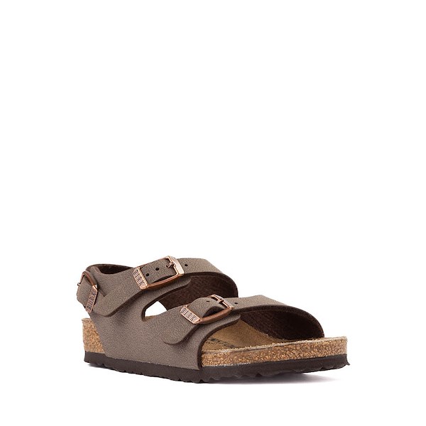 alternate view Birkenstock Roma Sandal - Toddler / Little Kid - MochaALT5