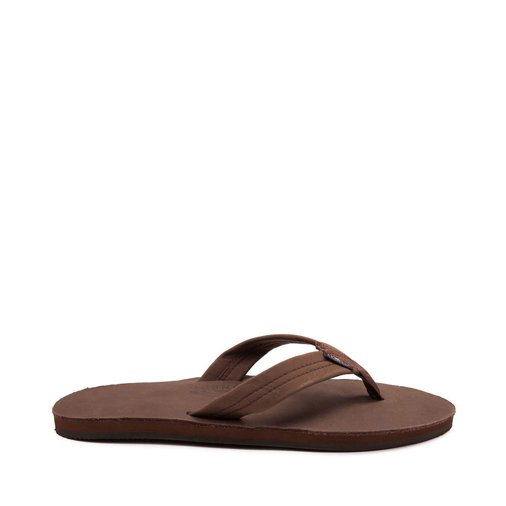 Mens Rainbow 301 Leather Sandal - Expresso