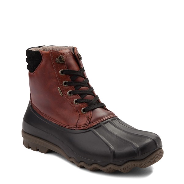 sperry 2 eye leather duck boot