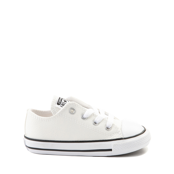 Converse Chuck Taylor All Star Lo Leather Sneaker - Baby / Toddler - White