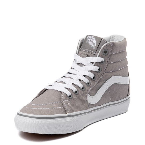 Light Gray Vans Sk8 Hi Skate Shoe | Journeys