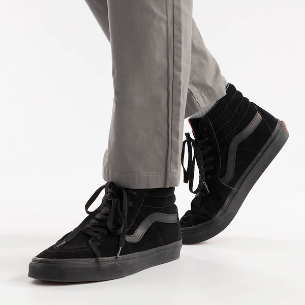 Vans Sk8-Hi Skate Shoe - Black Monochrome