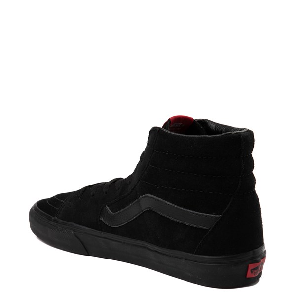 Vans Sk8 Hi Skate Shoe Black Monochrome Journeys Kidz