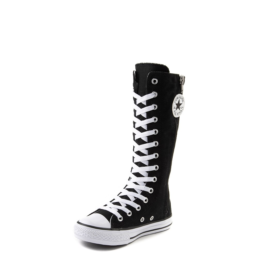 knee high converse shoes