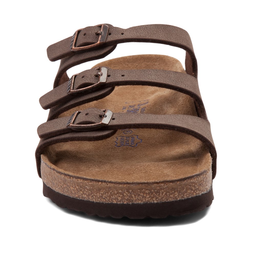 Womens Birkenstock Florida Soft Footbed Sandal Brown Journeys