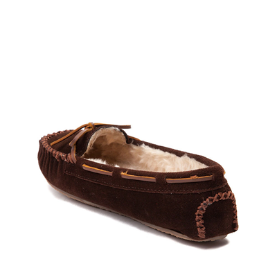 Alternate view of Womens Minnetonka Cally Casual Shoe - Chocolate