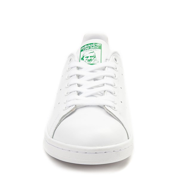 Womens adidas Stan Smith Athletic Shoe - White / Green | Journeys