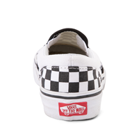 Vans Slip-On Checkerboard Skate Shoe - Black / White