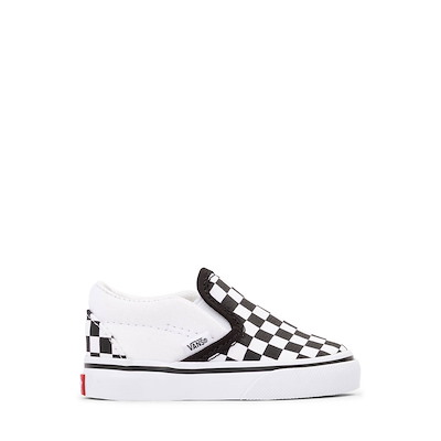 Vans On Checkerboard Skate - Baby / Toddler Black / White | Journeys