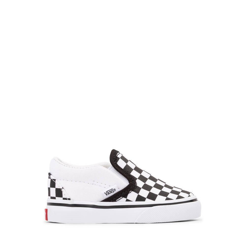 vans slip on checkerboard shoes