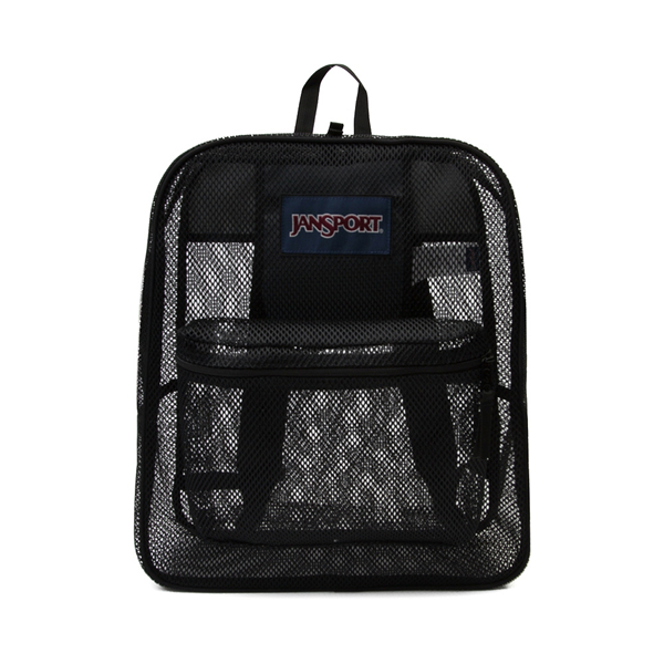 Main view of JanSport Mesh Pack Backpack - Black