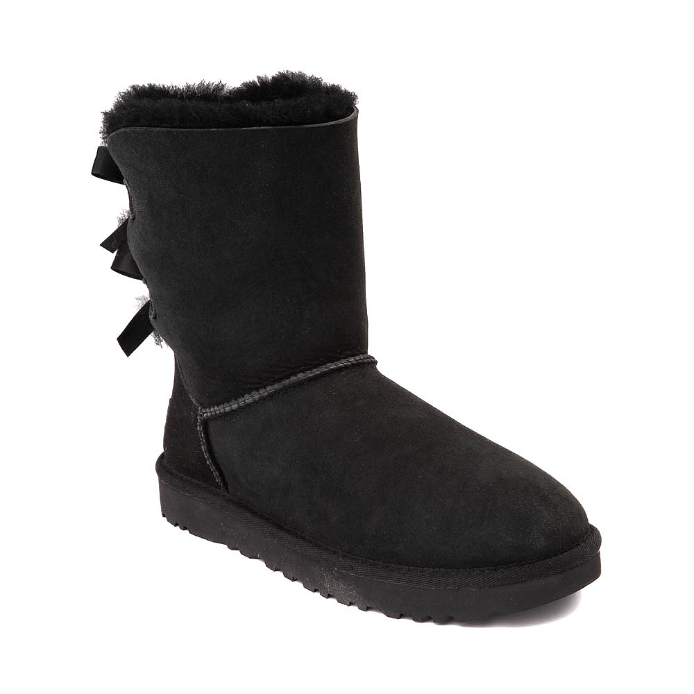 Womens UGG® Bailey Bow II Boot - Black 