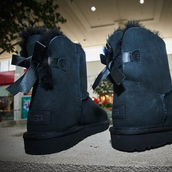 alternate view Womens UGG® Mini Bailey Bow II Boot - BlackHERO