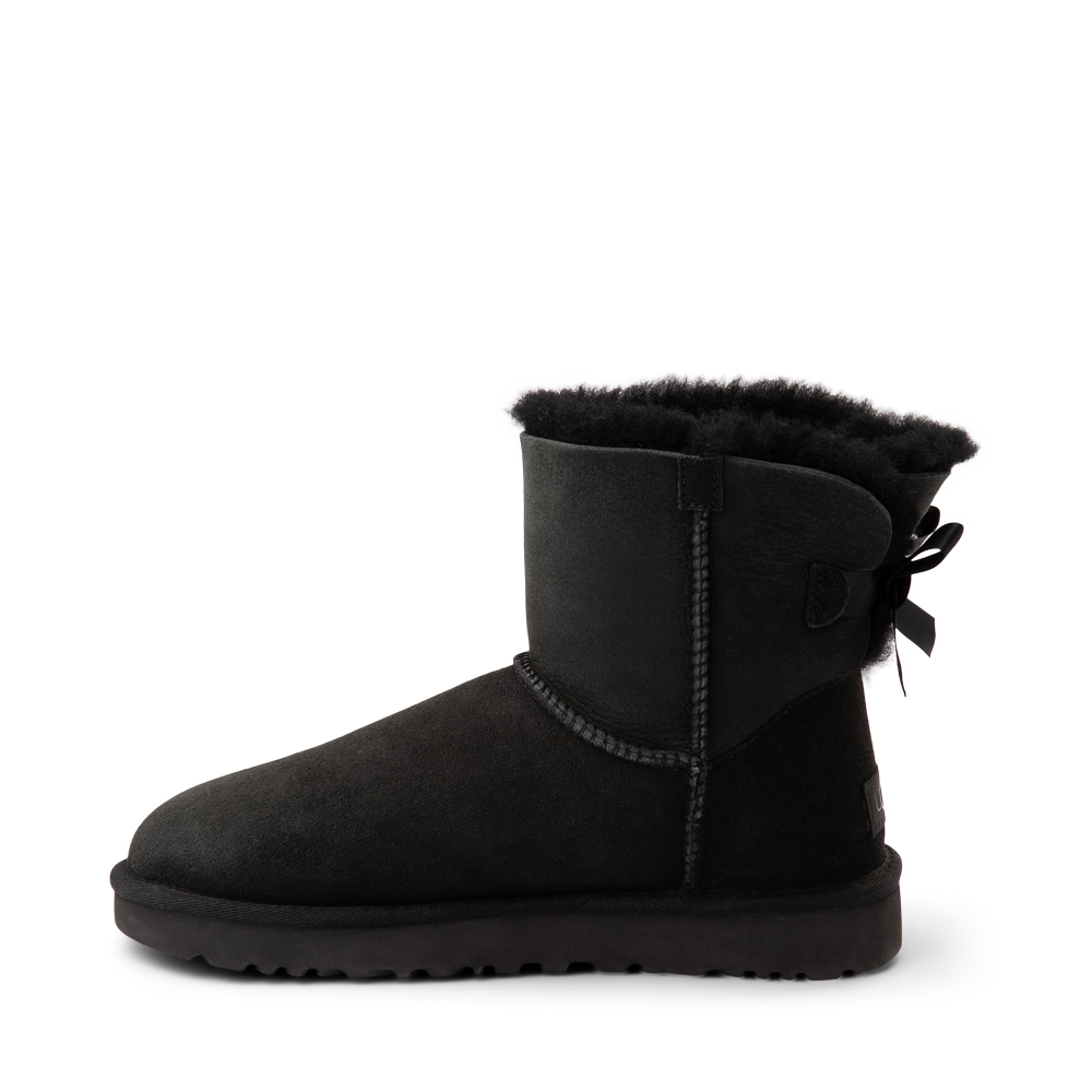 Womens UGG® Mini Bailey Bow II Boot - Black | Journeys