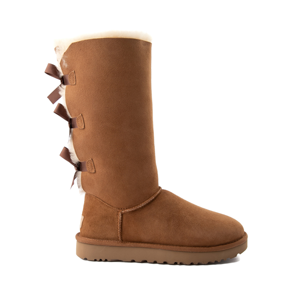 Main view of Womens UGG&reg; Bailey Bow II Tall Boot - Chestnut