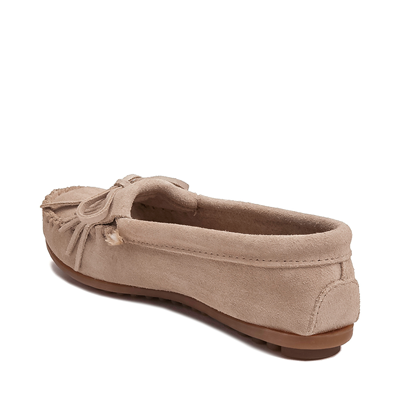 Alternate view of Womens Minnetonka Kilty Casual Shoe - Stone