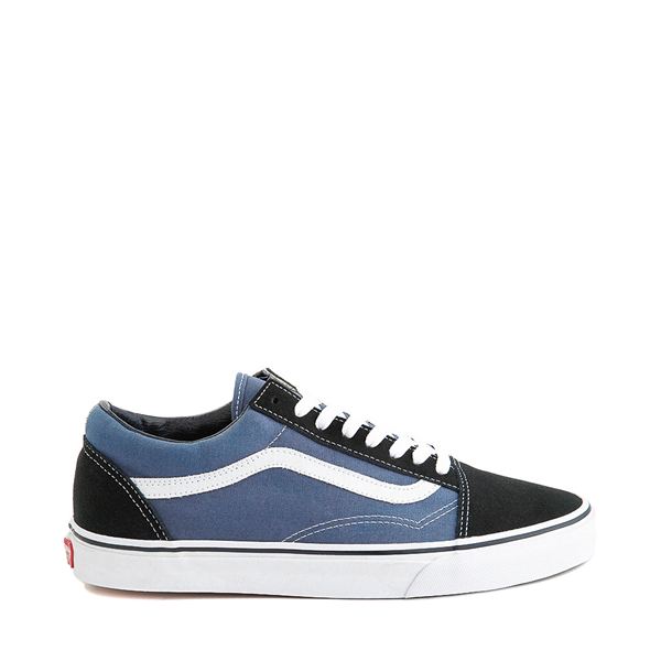 Details about  / Vans Old Skool Blue Mirage White Mens Leather Skate Trainers