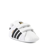 adidas Baby Infant OG Superstar Crib Shoes, School/Casual, Velcro, Mesh,  Non-Slip