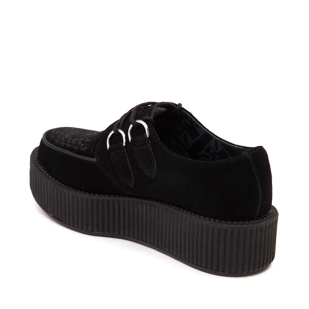 T.U.K. Mondo Creeper Casual Platform Shoe - Black