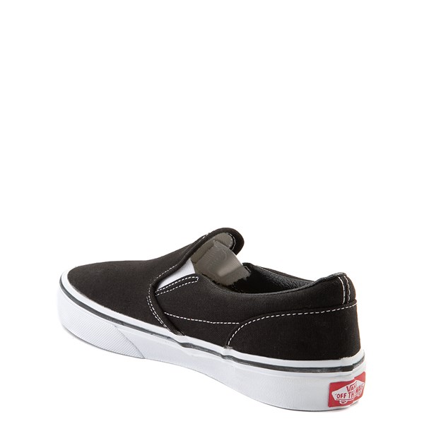 Vans Slip On Skate Shoe - Little Kid / Big Kid - Black / White | Journeys