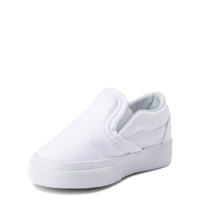 journeys white slip on vans