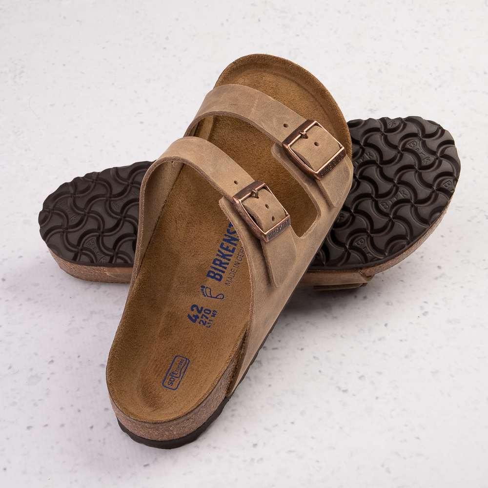 Mens Arizona Soft Footbed Sandal - Tobacco | Journeys