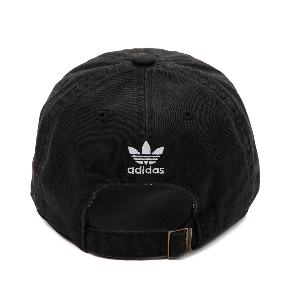 adidas trefoil hat black