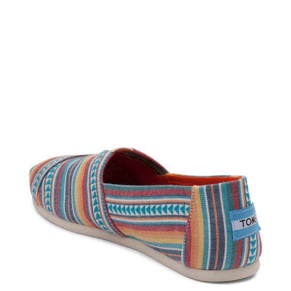 Womens TOMS Classic Multi Blanket Stripe Casual Shoe | Journeys