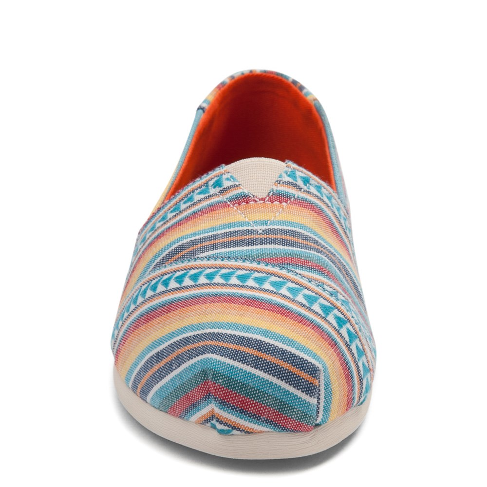Womens TOMS Classic Multi Blanket Stripe Casual Shoe | Journeys