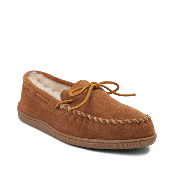 men's sheepskin hardsole moc