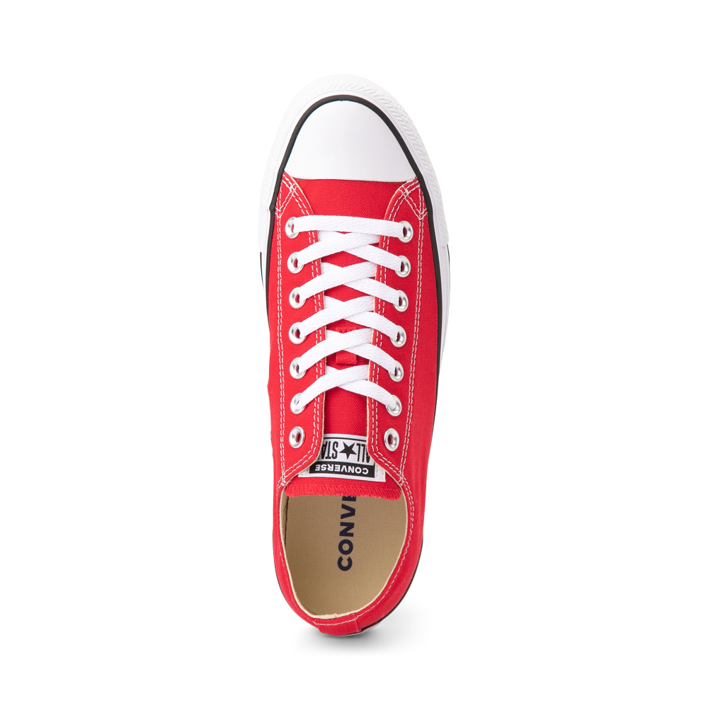 converse all star low tops red