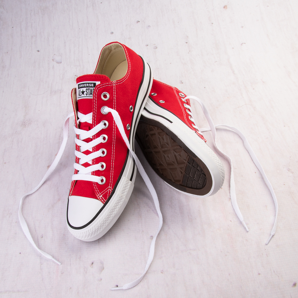 verzekering Mogelijk Hedendaags Converse Chuck Taylor All Star Lo Sneaker - Red | Journeys