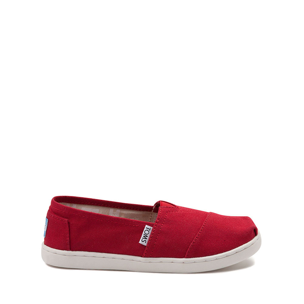 TOMS Classic Slip On Casual Shoe - Little Kid / Big Kid - Red