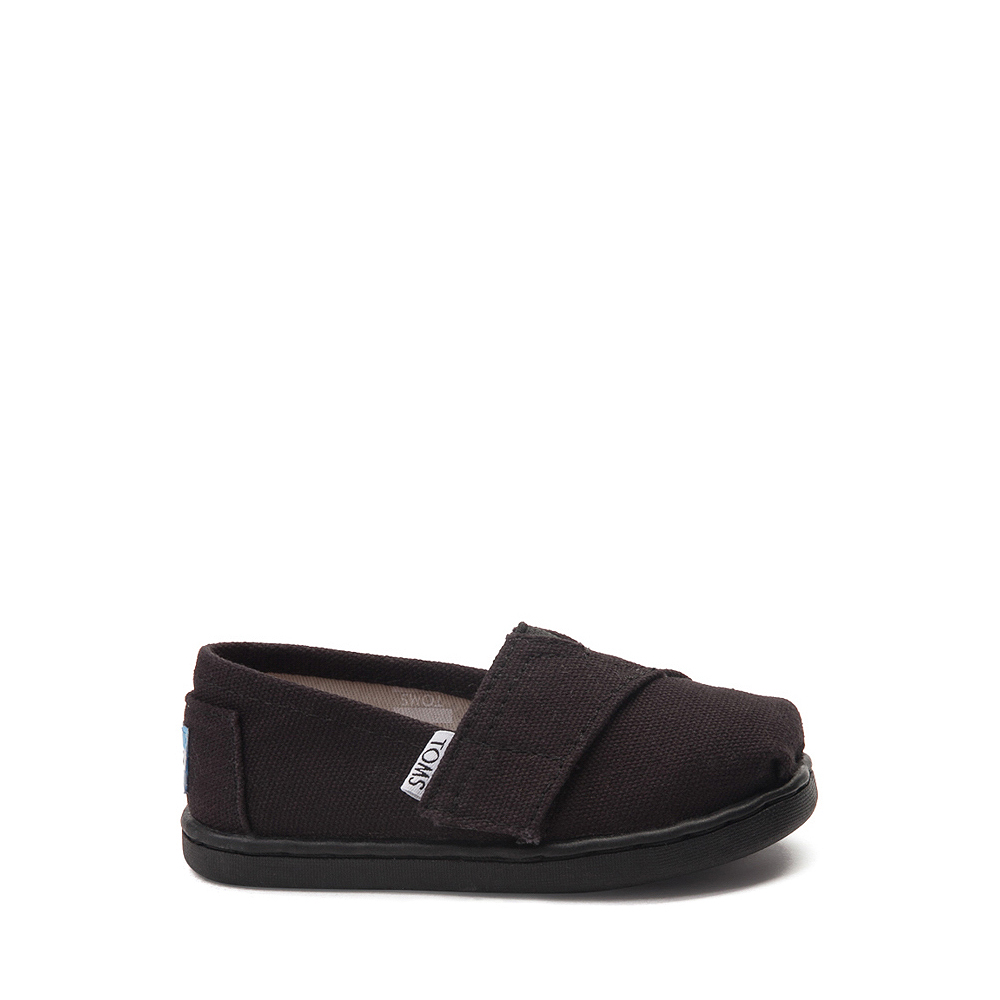 TOMS Classic Slip On Casual Shoe - Baby / Toddler / Little Kid - Toddler - Black
