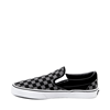 checkered black and grey vans